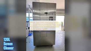 Máy làm sạch màn hình tự động Bình nước 120L