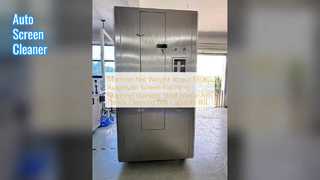 Máy làm sạch màn hình 550kg Tự động làm sạch và khô