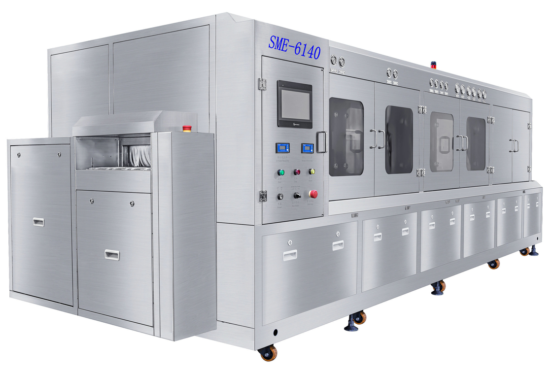 Chất lỏng hòa tan trong nước hiệu suất cao và chi phí thấp PCBA trong máy làm sạch dây chuyền với CE được phê duyệt