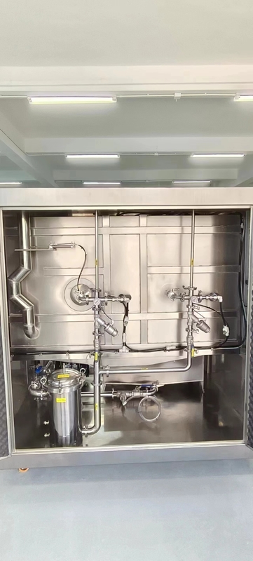 Thiết bị giặt stencil 80L với thanh phun hai bên 360 ° Rotary Air Drying