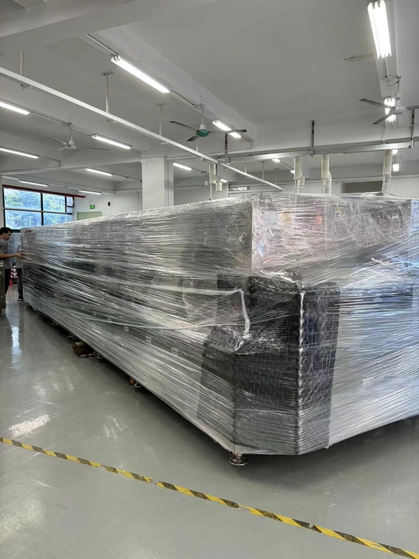 SME-8200 Thiết bị rửa ẩm bán dẫn với lưới chuyển Kevlar để làm sạch wafer khối lượng lớn