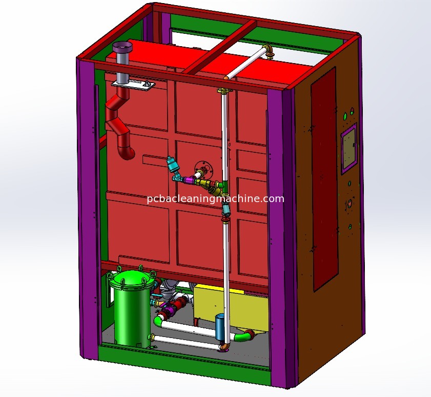 Máy làm sạch bút chì kép 40L * 2 Trọng lượng 480kg Máy làm sạch 2 giấy nến để dán hàn và keo đỏ cùng một lúc