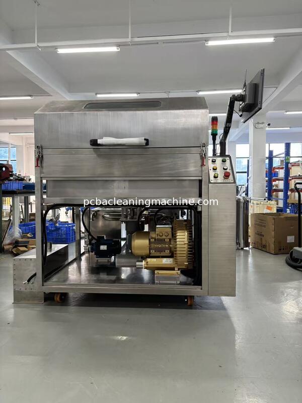 Mức độ tiếng ồn Ít hơn 75 DB SME 5200 Máy làm sạch pallet được sử dụng để làm sạch bụi luồng trên lò hàn sóng pallet đồ đạc jigs dây chuyền móng vuốt lưới reflow lò làm mát và bộ lọc Khô không khí nóng