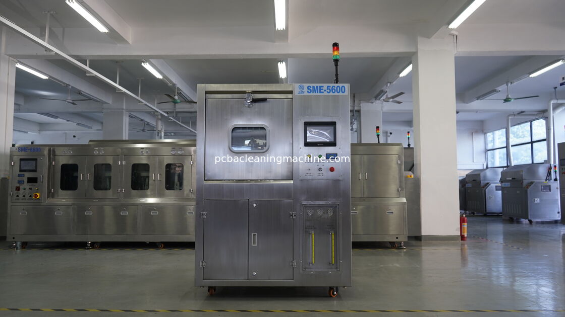 Dải áp suất khí 0.4-0.6Mpa Máy làm sạch PCB Quy trình làm sạch Làm sạch đảm bảo kết quả làm sạch cho dây chuyền lắp ráp điện tử