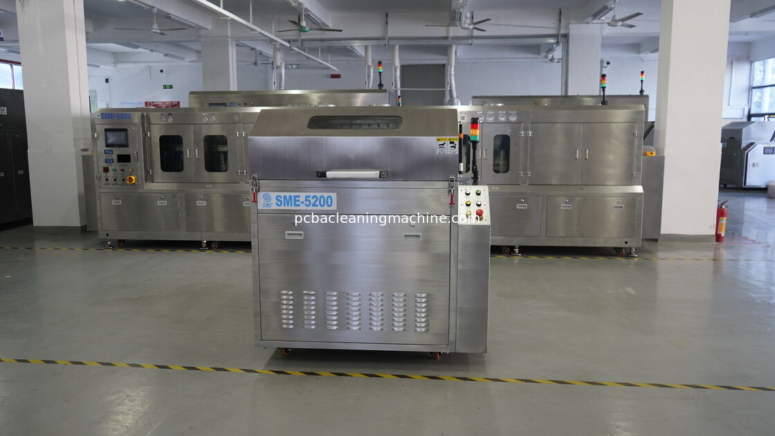 Loại bỏ vết bẩn trên PBCA bằng hóa chất tẩy rửa Máy làm sạch PCB SME -5600T Kích thước PCB tối đa 330x250mm Dung dịch làm sạch