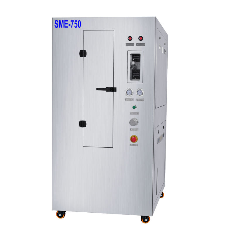 Máy làm sạch bút chì bằng khí nén SME-750 736 * 736mm Máy hàn và keo dán màu đỏ Máy làm sạch tự động