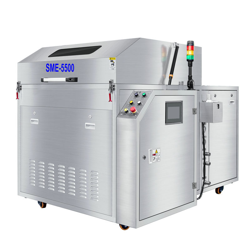 SME-5500 Kích thước lớn N2 Máy làm mát lò nướng Reflow Máy ​​làm sạch thông lượng Bình chứa chất lỏng 100L cho máy Smt Tamura Heller JT