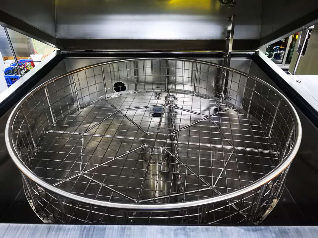 Máy nén điều khiển bằng khí nén Rổ tròn có đường kính 1000mm Reflow Lò nướng Flux Condensor Máy giặt